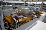 Custom Expedition yacht fly bridge